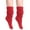 Red, variant on Extra Long Heavy Slouch Socks 2 Pair Size 9-11 - Red