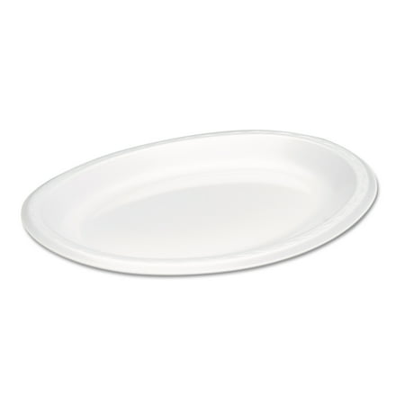 - Genpak Elite Laminated Foam Platters, 8 1/2 x 11 1/2, White, 125/Pack, 4 Pack/Carton -GNPLAM11