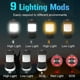 thumbnail image 3 of Camping Light Rechargeable LED - Compact 1000 Lumens 9 Modes Electric Camping Tent Light, 2000 mAh Portable Power Bank, IPX6 Waterproof for Outdoor, H, 3 of 5