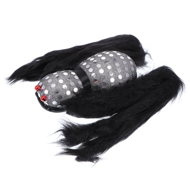 Araña Peluda De Halloween De 29.5 Pulgadas Con Ojos Rojos Cabeza De Calavera Araña De Felpa Decoración Pierna Ajustable Accesorios De Miedo Juguete Colgante Para Interior Y Exterior Advancent HA027547-02