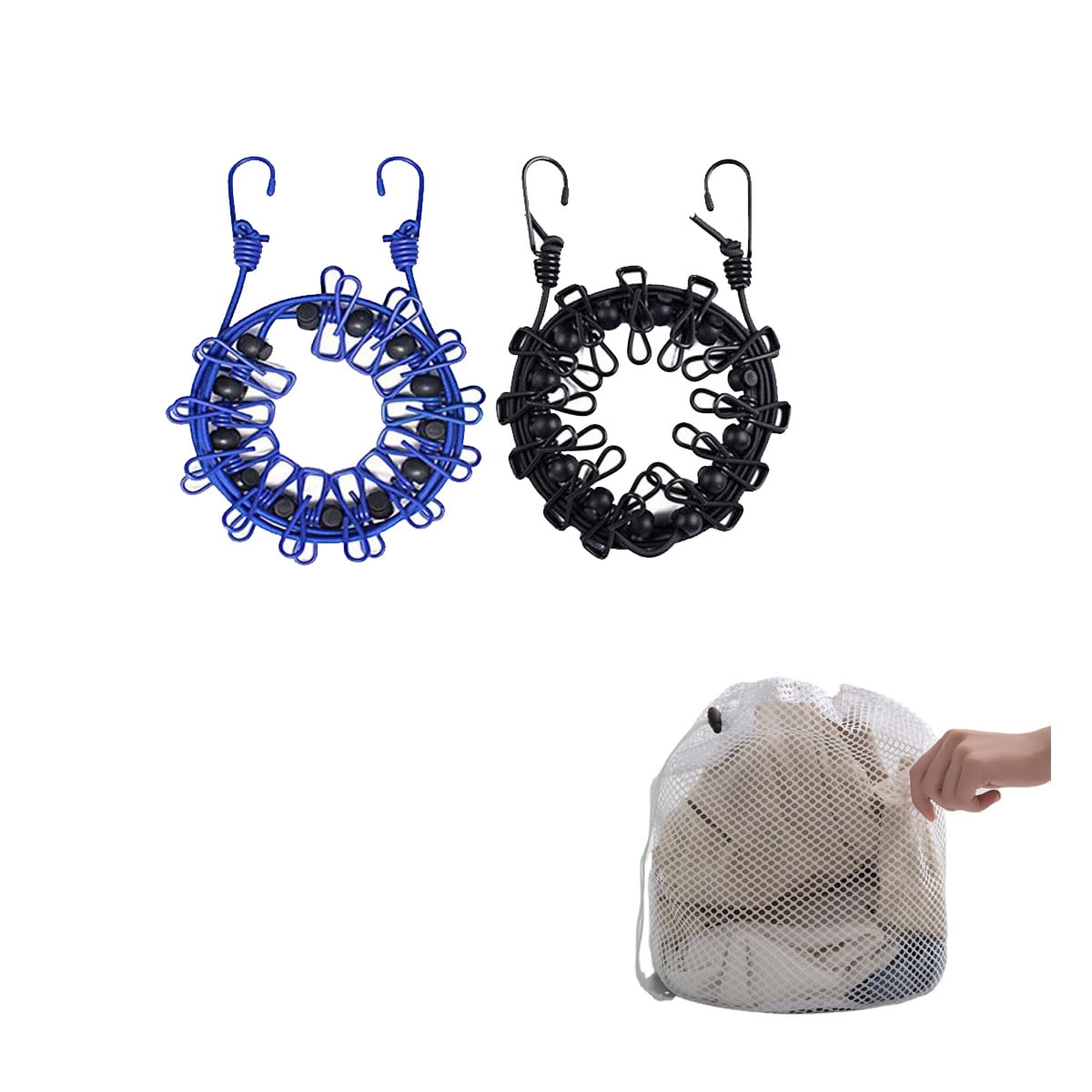 Clothesline Portable Elastic Travel Clothesline Suitable for Indoor and