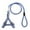 B, variant on LSLJS Slip Lead Dog Leash, Heavy Duty Dog Leash, Reflective Lead Leashes, Strong Mountain Climbing Rope Leash, Training Leash for Small Medium and Large Dogs