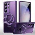 thumbnail image 2 of Phone Case For Samsung Galaxy S24 S23 S22 + Plus Ultra Magnetic Adsorption With Magsafe With Stand Holder Magnetic Full Body Protective Solid Colored, 2 of 5