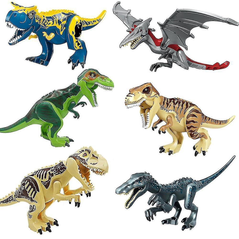 Dinosaures Transformation Robot Lot de 4 Jouets enfant 10cm Jurassique Mecha
