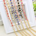 thumbnail image 2 of Cuteam Waistband Collect Waist Casual Women Faux Pearls Waist Belt Chain for Travel, 2 of 6