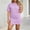 #6Purple, variant on Byworldtasic Womens Plus Size Dress Casual Side Slit T-Shirt Dress Short Sleeve Crew Neck Loose Fit Mini Dress