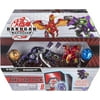 Bakugan Baku-Gear 4-Pack, Trox Ultra with Baku-Gear and Pegatrix Ultra, Collectible Action Figures