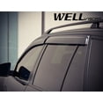 thumbnail image 3 of Wellvisors Side Window Visors Deflectors Rain Guards With Black Trim for 2007-2018 BMW X5 E70 F15 3-847BM009, 3 of 14