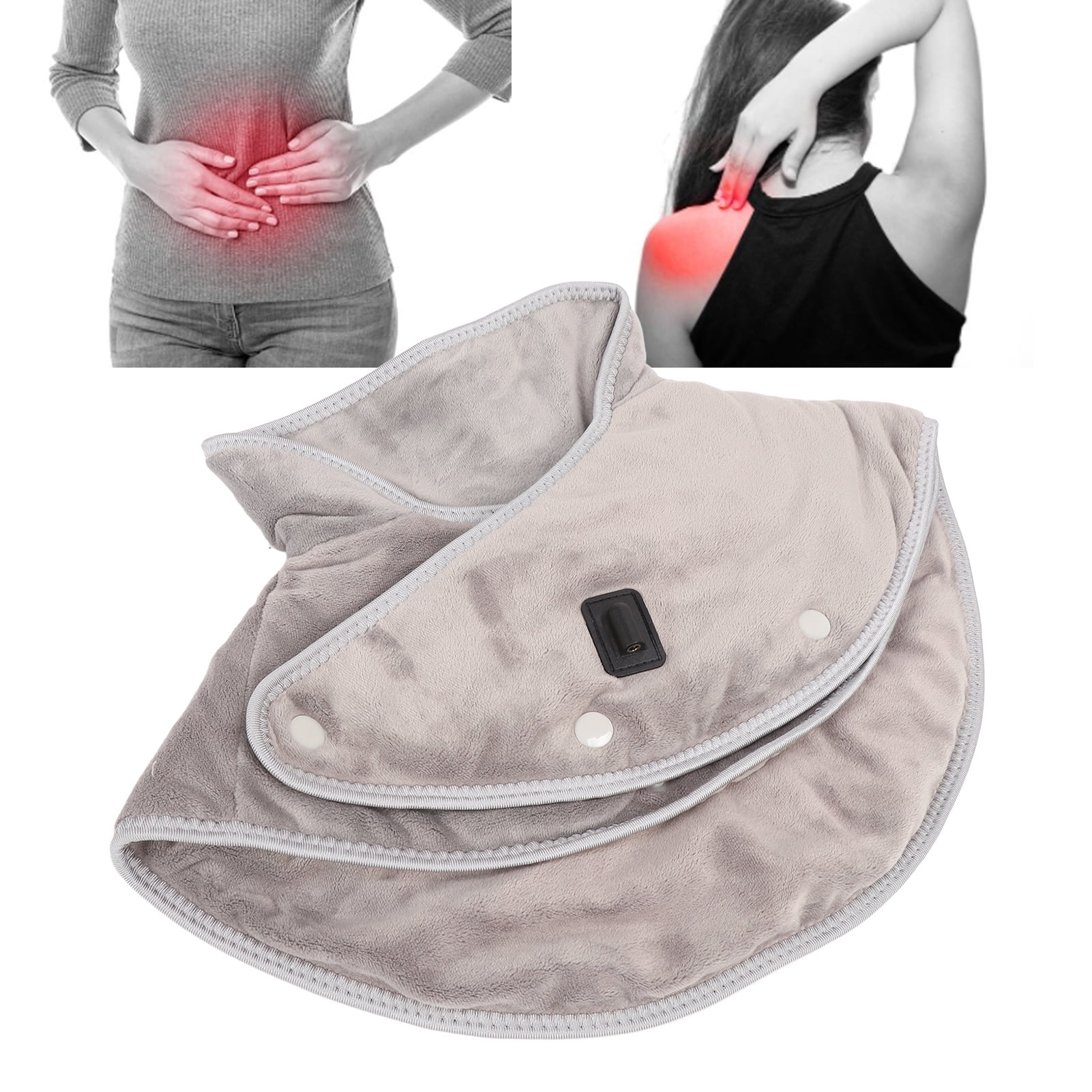 Neck And Shoulder Heating Pad, Electric Heated Neck Brace, Extra Large