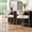 Ivory, variant on Spruce & Spring Modern Counter Bar Stool with Woven Strap Arms & Gold Metal Frame Set of 2, Ivory with Gold Frame
