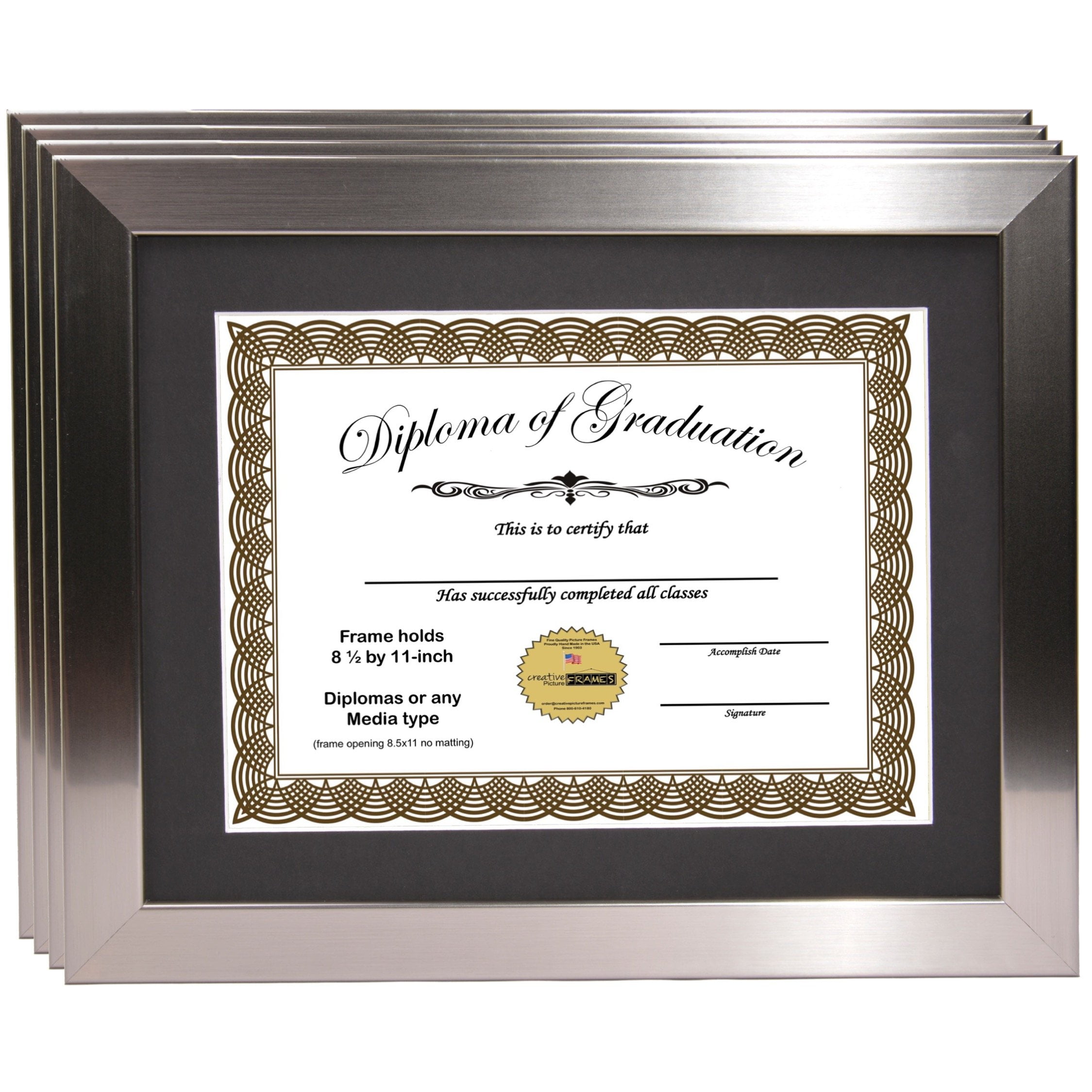 Frame 11. Frame for diploma. luxury frame for documents.