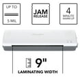 thumbnail image 3 of Swingline Inspire Plus Thermal Pouch Laminator, 9" Max Width, 4 Minute Warm-up, 3 - 5 Mil, 3 of 5