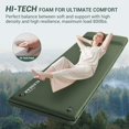 thumbnail image 2 of Almohadilla para dormir Elegear, autoinflable, de espuma viscoelástica de 3,1 cm con almohada, 2 of 8