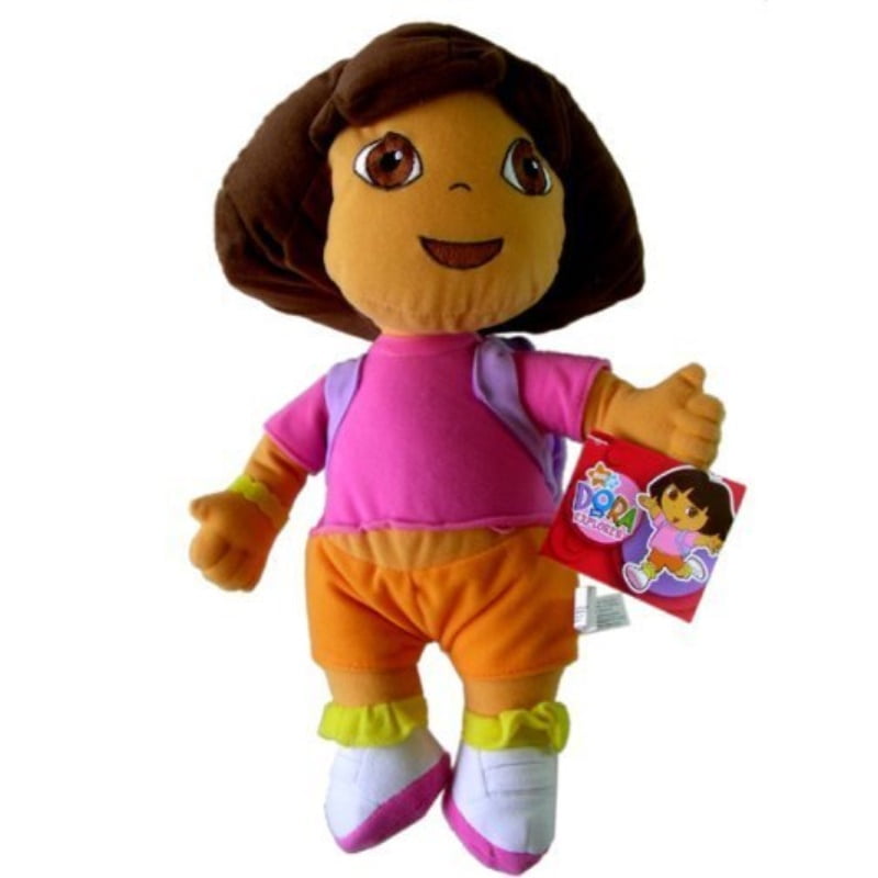 Nick Jr. Dora the Explorer Large Plush Doll 13" Dora Plush Walmart