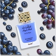 Surrati Royal Musk Blueberry Grapes Eau de Parfum for Women 3.4 oz / 100ml – Fruity Musk Sweet Arabian Perfume Spray Long Lasting