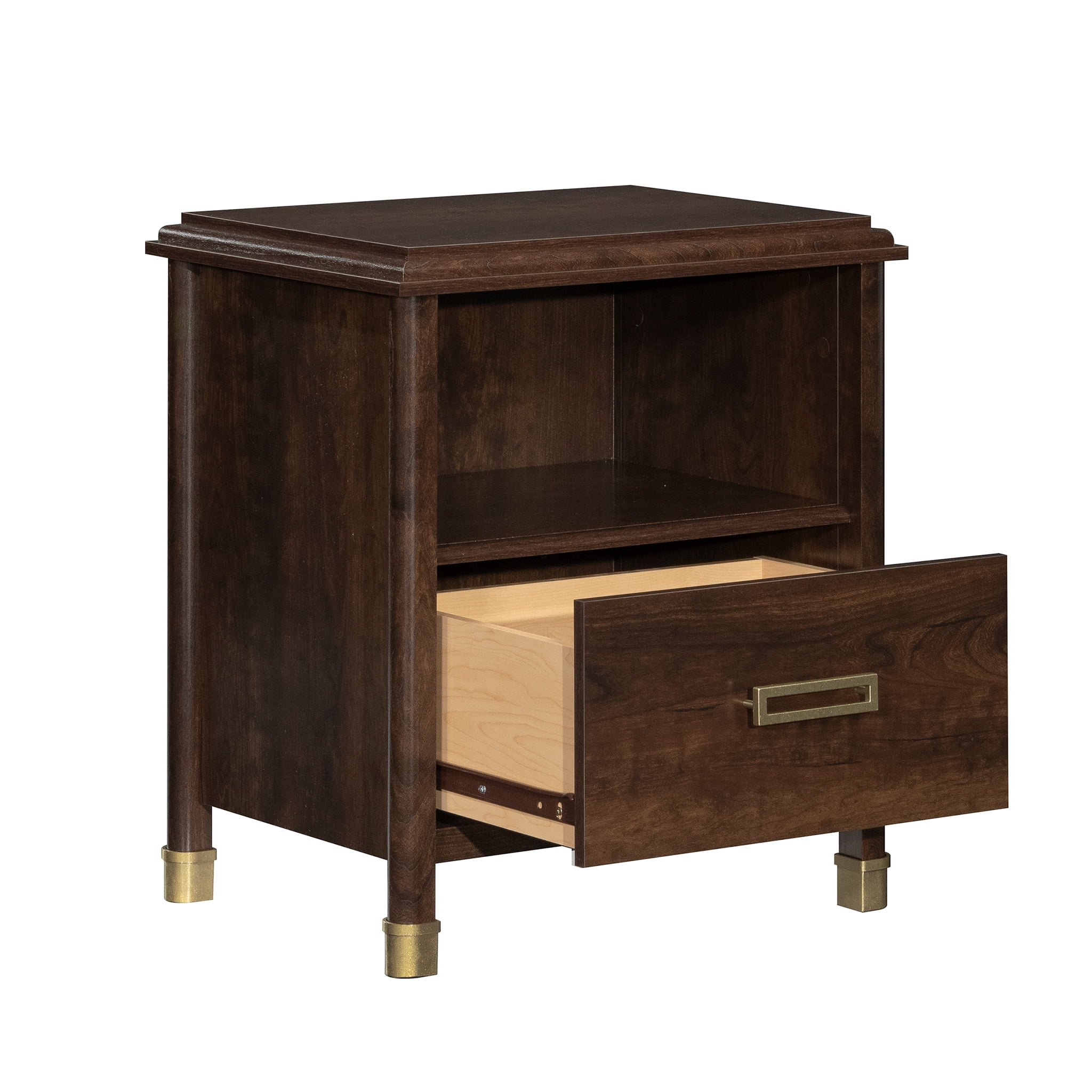 1934 Collection, by Sauder Nightstand, Deco Cherry Finish