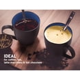 thumbnail image 2 of MIAMIO - 6 x 350 ml Stoneware Coffee Mug/Cup Set - Le Papillon Collection (Black-Colorful), 2 of 7