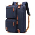 thumbnail image 2 of CoolBELL Convertible Backpack Messenger Bag Shoulder Bag Laptop Case Handbag Business Briefcase Multi-Functional Travel Rucksack Fits 17.3 Inch Lapto, 2 of 7