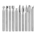 thumbnail image 4 of Juego de brocas para tallar madera, 10 Uds., para herramientas rotativas, herramientas de tallado, taladro multiusos, artesanías de madera, herramient, 4 of 9