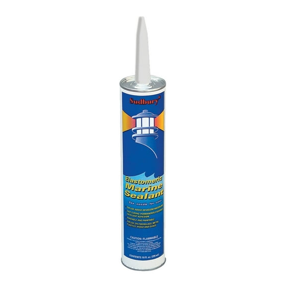 Sudbury 301 Elastomeric Marine Sealant, Clear - 10 oz.