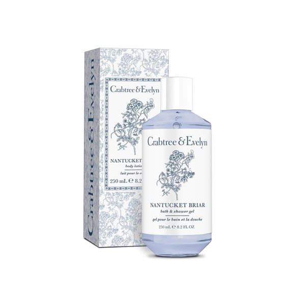 Crabtree & Evelyn Bath and Shower Gel Nantucket Briar 8.2 Fl Oz