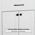 thumbnail image 6 of "eclife 48"" Double Sink Bathroom Vanity with Resin Top, Eco-Friendly Hand-Painted Finish", 6 of 8