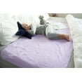 PeapodMats Waterproof Bedwetting/Incontinence Mattress Protector Pad in Mauve Large