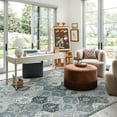 thumbnail image 6 of Moynesa 9'x12' Area Rug for Living Room Moroccan Ultra-Thin Machine Washable Large Carpet Non-Slip Bedroom Rug Non Shedding Accent Rug for Dining Room Office,Blue, 6 of 7