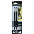 Pilot G2 10 Blue 1.0mm Bold Point Rollerball Pens & Refills, Blue Gel