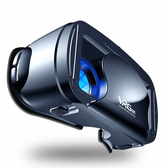 VR Headset Adjustable 3D VR Glasses Virtual Reality Headset HD Blu-ray Eye Protected Support 5~7 Inch for Phone/Android