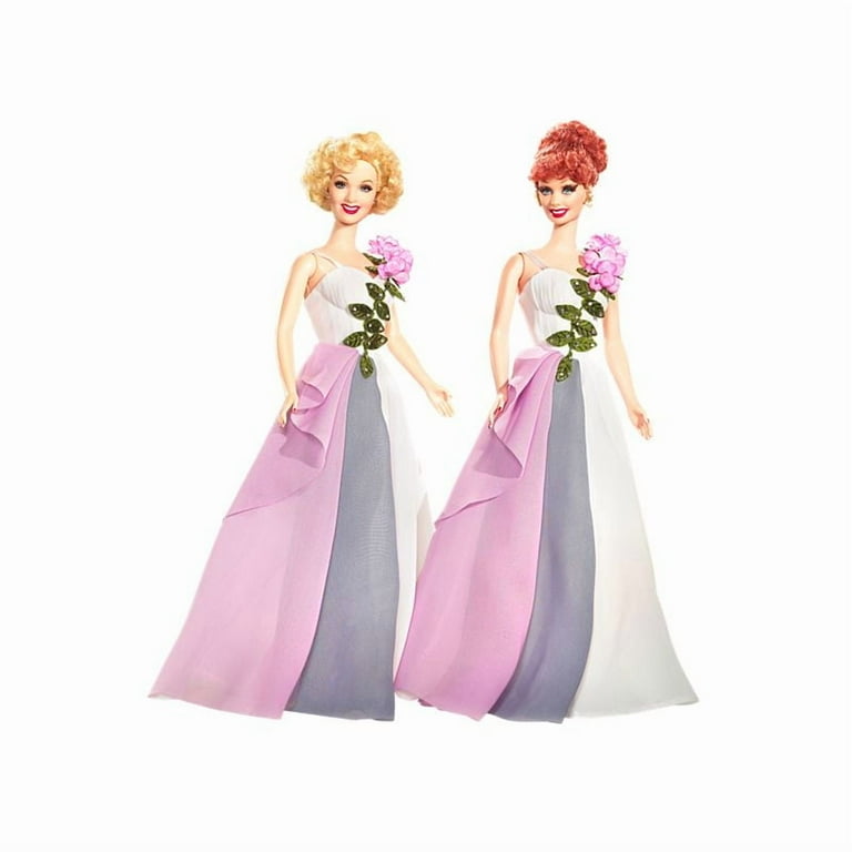 Mattel Barbie I Love Lucy Gift Set, Lucy Ricardo and Ethel Mertz