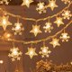 thumbnail image 5 of Guirnalda de luces LED con forma de copo de nieve para Año Nuevo, 1,5/3/6 m, para decoración de árbol de Navidad, para el hogar, para festivales, suministros para fiestas de Navidad, 5 of 5