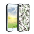 thumbnail image 1 of Tropical-Leaves-1 Phone Case, Degined for iPhone SE 2022 Case Men Women, Flexible Silicone Shockproof Case for iPhone SE 2022, 1 of 1