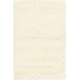 thumbnail image 2 of Unique Loom Solo Solid Shag Collection Area Modern Plush Rug Lush & Soft, 2 ft 2 in x 3 ft, Snow White, 2 of 2