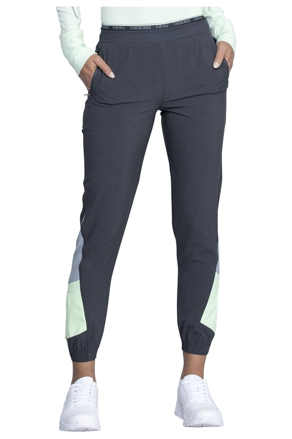Infinity Women's Scrubs Pant Mid Rise Jogger CK225A