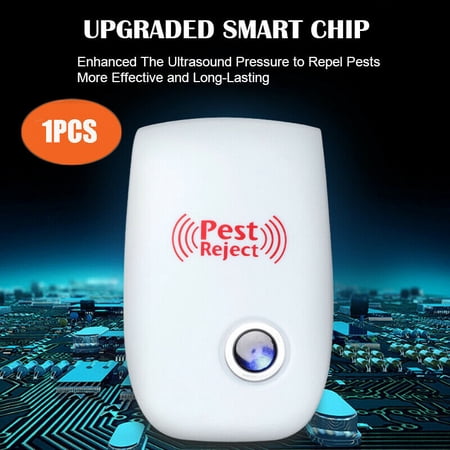 Ultrasonic Pest Repeller.1 Packs.2022 Upgraded.Electronic Indoor Pest Repellent Plug in for Insects.Mice Ant.Mosquito.Spider.Rodent.Roach.Mosquito Repellent for Children and Pets  Safe