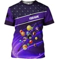 thumbnail image 5 of Personalized 3D Billiard Shirt Custom Name Men Women Team Apparel Pool 8 Ball Flag Tshirt Billiards Shirts Gift (Green, L), 5 of 8
