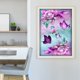 thumbnail image 3 of Pintura al óleo de flores y mariposas por números DIY lienzo arte de pared imagen artesanal FLhrweasw Nuevo, 3 of 9
