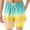 0-Green941, variant on Boys' Cute Ice-Cream Swim Trunks with Compression Liner Swim Shorts, Sizes 2-14