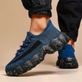 thumbnail image 3 of PLERISE Men's Breathable Knit Sports Sneakers, Lightweight Comfortable Casual Shoes for Walking, Running, Gym, and All-Day Wear, 3 of 9