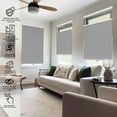 thumbnail image 5 of Chicology Silver Light Filtering Cordless Top Down Bottom Up Cellular Shades 49.75 in. W x 72 in. L, 5 of 8