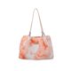 thumbnail image 1 of Bolsos casuales de mujer con correa bolso de mano de felpa degradado bolso de compras de piel para citas, 1 of 8