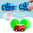 thumbnail image 4 of Huevos de Pascua precargados JOYIN con coches retráctiles, 12 unidades para niños, 4 of 9