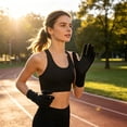thumbnail image 4 of Sunscreen Gloves UV Protection Cooling Gloves Breathable Touch Screen Anti Slip Lightweight Fit, Comfortable Stretch Quick Dry Design, for driving cycling hiking outdoor summer use, 4 of 6