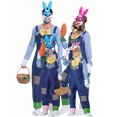 thumbnail image 3 of Disfraces de Halloween 2024 S-XL Disfraz de Pascua Máscara de conejito Ropa de fiesta Fiesta entre padres e hijos Juego de rol Bugs Bunny Judy, 3 of 5