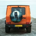 thumbnail image 6 of Gaeub Wolf 14-17in Tire Cover, Spare Tire Cover, for Camper Caravan, Trailer, Car, Truck, SUV, Jeep-17 inch, 6 of 6