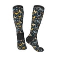thumbnail image 4 of Haiem Flowers Butterfly Socks, Funny Novelty Crazy Design Cotton Socks Sports Socks Knee High Socks For Men, Women,1Pairs - Gift For Working Friends, 4 of 9