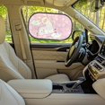 thumbnail image 5 of KUIFORTI Cling Car Window Shades for Side Window, 2 Pcs Cute Alpaca Car Window Shade for Baby In Car, 20.47" x 12.59" Car Privacy Shades for SUV Truck Sedan Van, 5 of 6