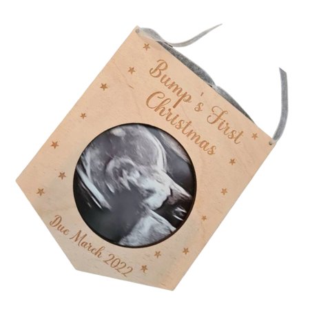 

Baby s First Christmas Phot Celebrating the Birth of a Baby Pendant for Home Inside Fireplace Decoration