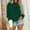 Army Green, variant on Stichou Women Crew Neck Sweatshirts Fall Casual Oversized Sweatshirts Long Sleeve Cute Preppy Sweatshirt Comfort Pullover Blue M